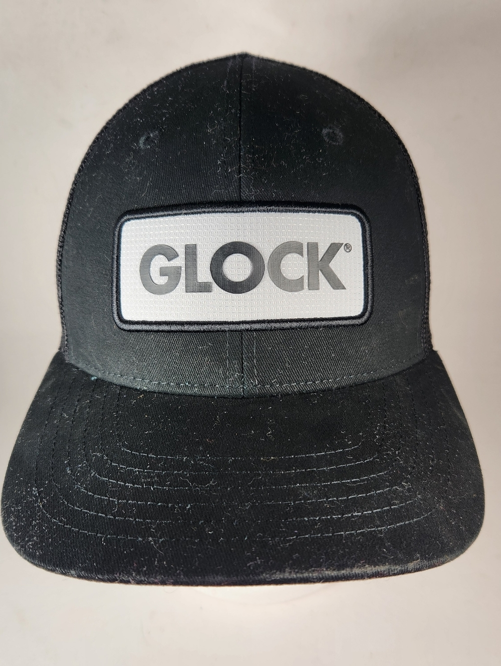GLOCK Hat Cap Snap Back Black Trucker Mesh Adjustable